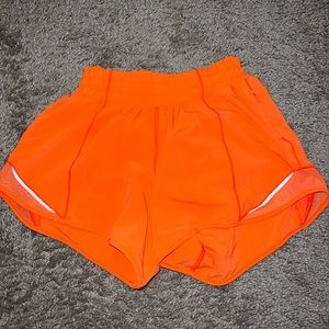 Lululemon Hotty Hot shorts 4 inch long